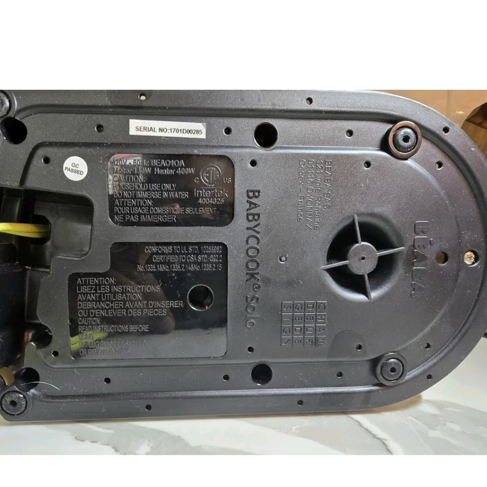 BEABA Babycook Solo 4 in 1 Baby Food Maker, Baby Food Processor, & Steam Cook - Picture 8 of 9